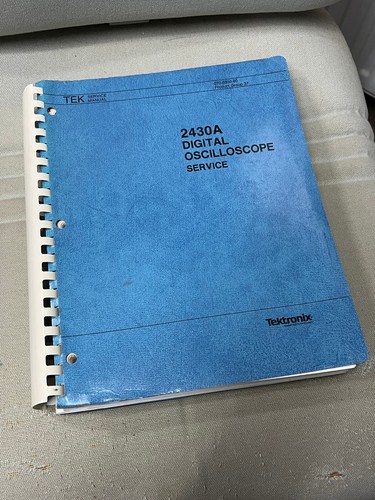 Tektronix 2430a oscilloscope - tektronix,