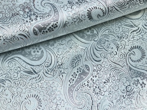 Lurex jacquard stoff - jacquard, brokat