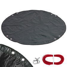 Poolabdeckung Rund | Sommer & Winter Poolplane UV-Resistente Abdeckplane