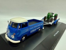 SCHUCO 1:43 ** VW T1 Bulli Bus - Porsche Diesel Traktor ** limitiert, OVP, Box