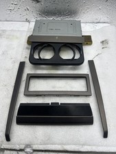 VW Golf 4 Bora Mittelkonsole Verkleidung Becherhalter 1j1858069 Dekor Netzoptik