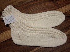 Bettsocken selbstgestrickte
