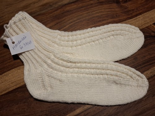 Bettsocken selbstgestrickte