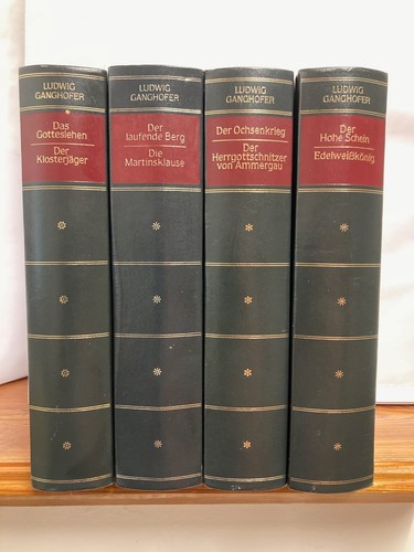 Ludwig ganghofer vier - ganghofer,