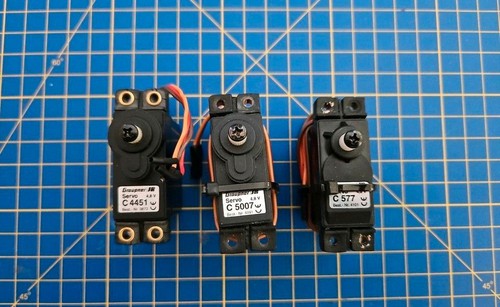 Graupner servos c5007 - 3x,