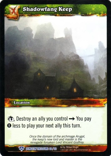 Wow tcg shadowfang keep - shadowfang,