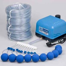 AquaForte V-60 Belüfter komplett  Set, Teich Aquarium Hailea Belüftungsset Koi