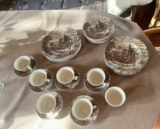 Wood & Sons Englisches Geschirr Vintage Porzellan Set