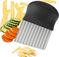 Edelstahl Wellenmesser Pommes