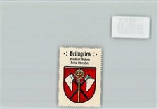 11098808 - 8432 Beilngries Beil Bischofsstab Vignette Wappen Kaffee Hag ca