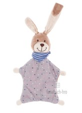 TCM Tchibo Schnuffeltuch Hase Klettverschluss & Halstuch 375303 Schnullertuch