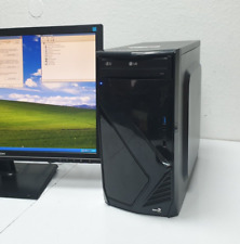 Top Windows XP Gamer PC i5 HD 4x 3,1GHz 256GB SSD 4GB DVD-Brenner Spiel Computer