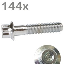 144  Felgenschrauben M7x32