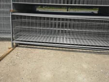 30 x Bauzaun halbhoch | 3,43x 1,15 m | Mobilzaun 105 lfm | kostenlose Lieferung