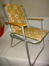 DDR Campingstuhl Klappstuhl Anglerstuhl Retro 70/80er DDR