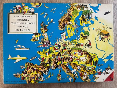 Ravensburger europareise 1954 - ravensburger,