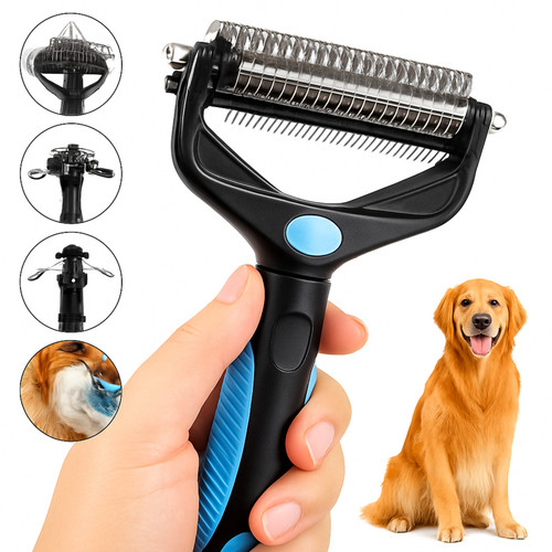 3in1 entfilzungskamm hund - 3in1,