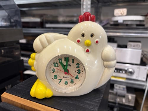 Quartz sprechender wecker huhn - wecker,