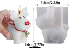 Silikonform Gießform Weihnachten Elch