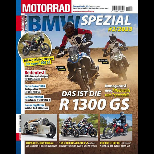 Motorrad bmw spezial - bmw, 02/2023