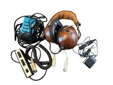 Vintage Rank Arena SK-500 Kopfhörer Leder mit Zubehör Telefunken DF440 54836