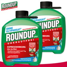 Roundup Unkrautfrei 2 x 2,5 l