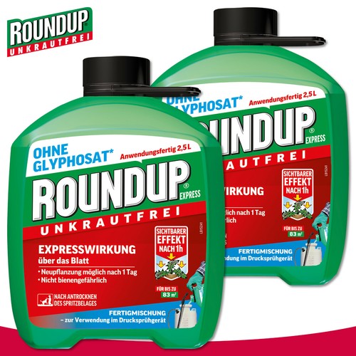 Roundup unkrautfrei 5 l - 2,5,