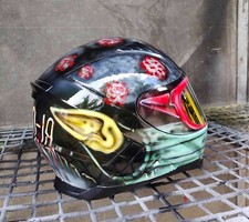 CUSTOM AIRBRUSH MOTORRADHELM