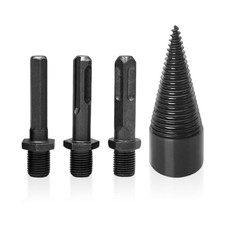 1 Satz Brennholzspaltbohrer