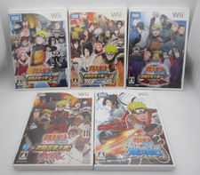Wii Naruto Shippuden Gekitou Ninja Taisen Ex 1 2 3 Special Ryujinki 5Games Japan