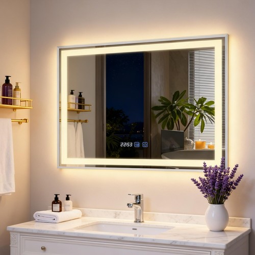 Led badspiegel mit - led,