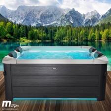 Whirlpool MSpa Oslo 6 Personen | Feste Außenwand 160x160x65cm In-Outdoor 2.Wahl