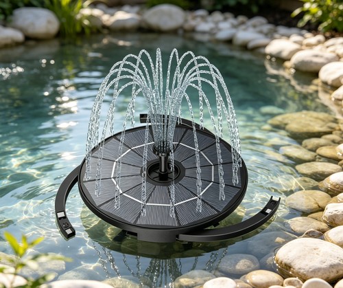 Solarbrunnen mit 8w - solarbrunnen, 2.8w