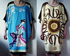 Damen Kimono Bluse Poncho