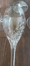 2x Nachtmann FLEURIE Kristall Weingläser Gläser Schliff Kristall Mundgeblasen