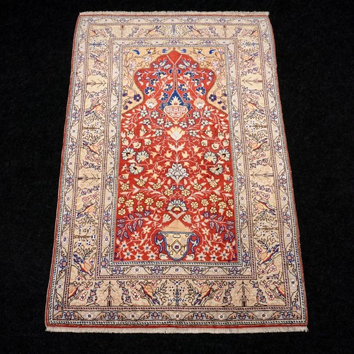Seidenteppich hereke 110 71 - hereke,