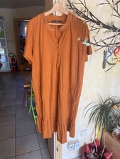 Gudrun Sjöden Kleid Ocker