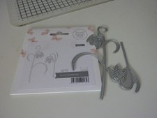 Stanzschablonen - Schachbrett Blumen