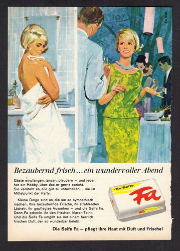 3w5757 alte reklame von 1965 - reklame,