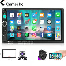 7" Autoradio Doppel 2Din Stereo Bluetooth FM USB TF AUX MP5 MP3 Player + Kamera