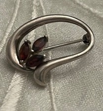 Zeitlose Brosche 925er Silber