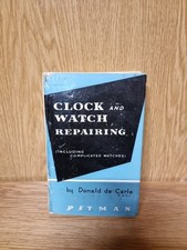 Clock and watch repairing -