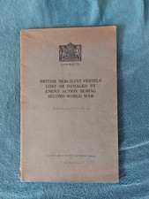 England gesunkene Handelsschiffe  2. Weltkrieg Schiffswrack Liste Admiralität
