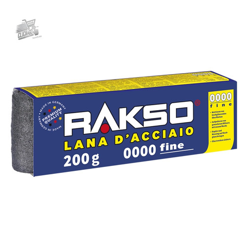 Wolle stahl 0000 200g politur - stahl,