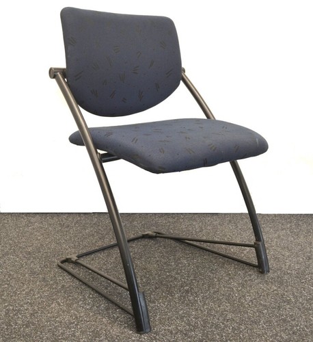 Freischwinger blau schwarz - freischwinger, blau-schwarz