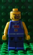 Lego nba027 - Mini Figur  -  Basketball - NBA Spieler  Nummer 3