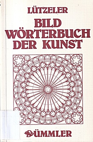 Bildwörterbuch der kunst - der, kunst.