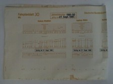 Bildfahrplan (30) für den