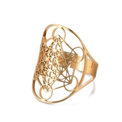 Ring metatron edelstahl - "metatron",