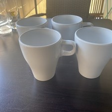 Ikea, Tassen, 4 Stk, Weiß